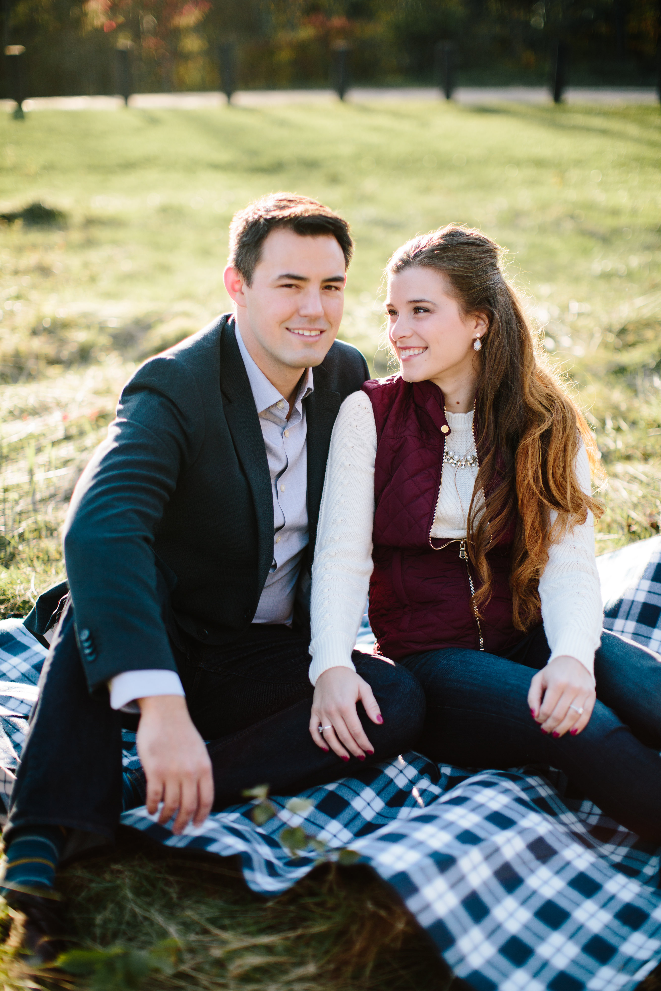 cuyahoga falls engagement session in national park