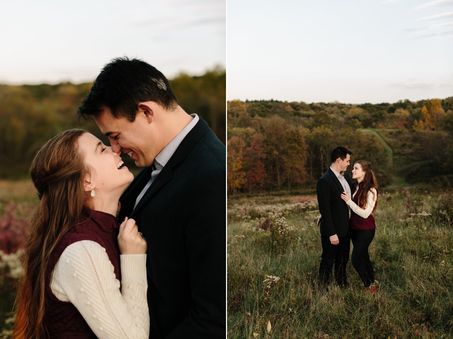 field engagement by austin and rachel photography