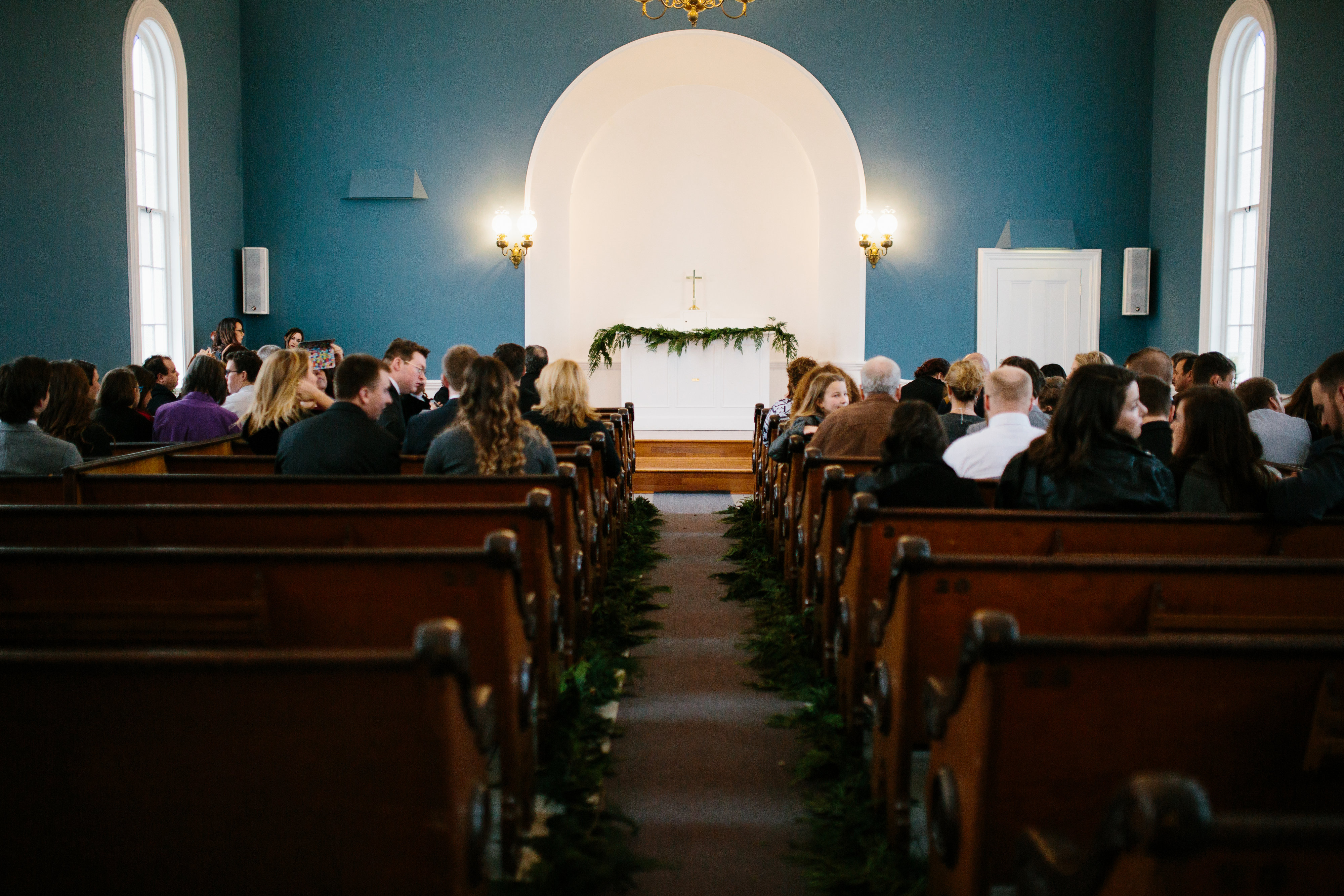 St. Paul's church wedding ceremony in Port Gamble Washington