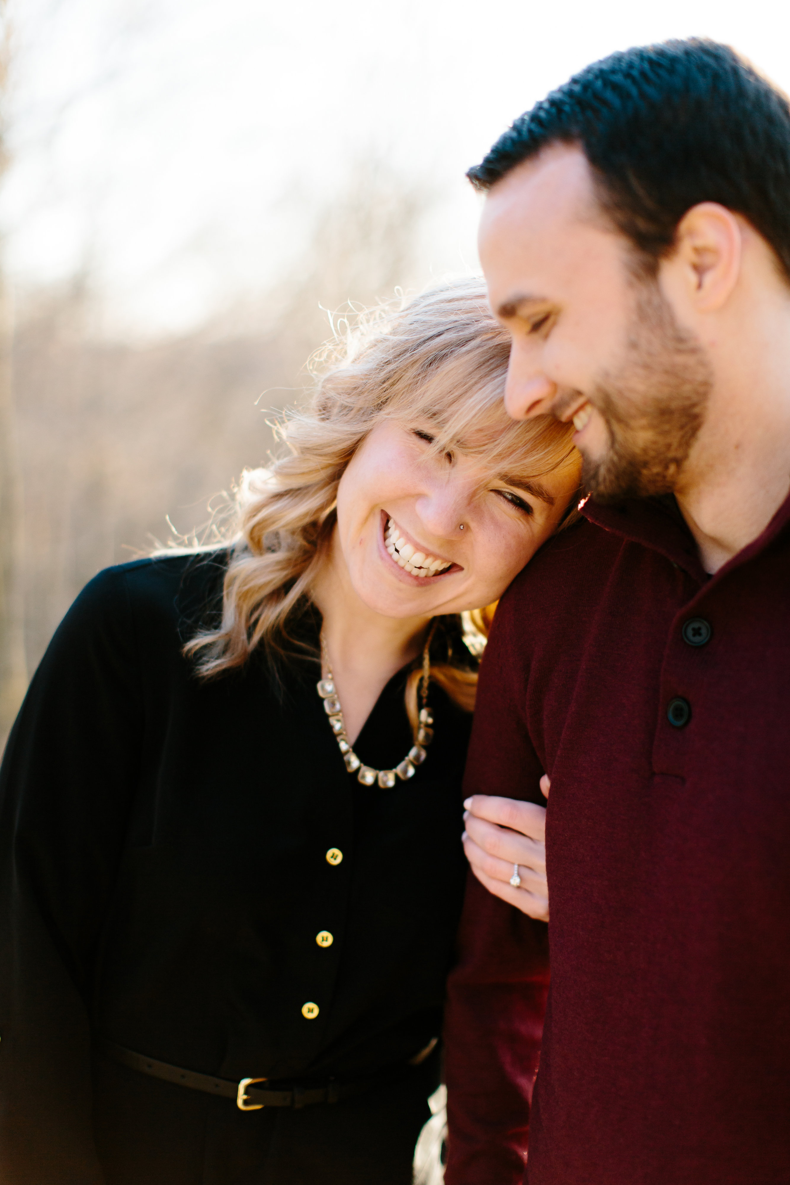 cuyahoga valley engagement session