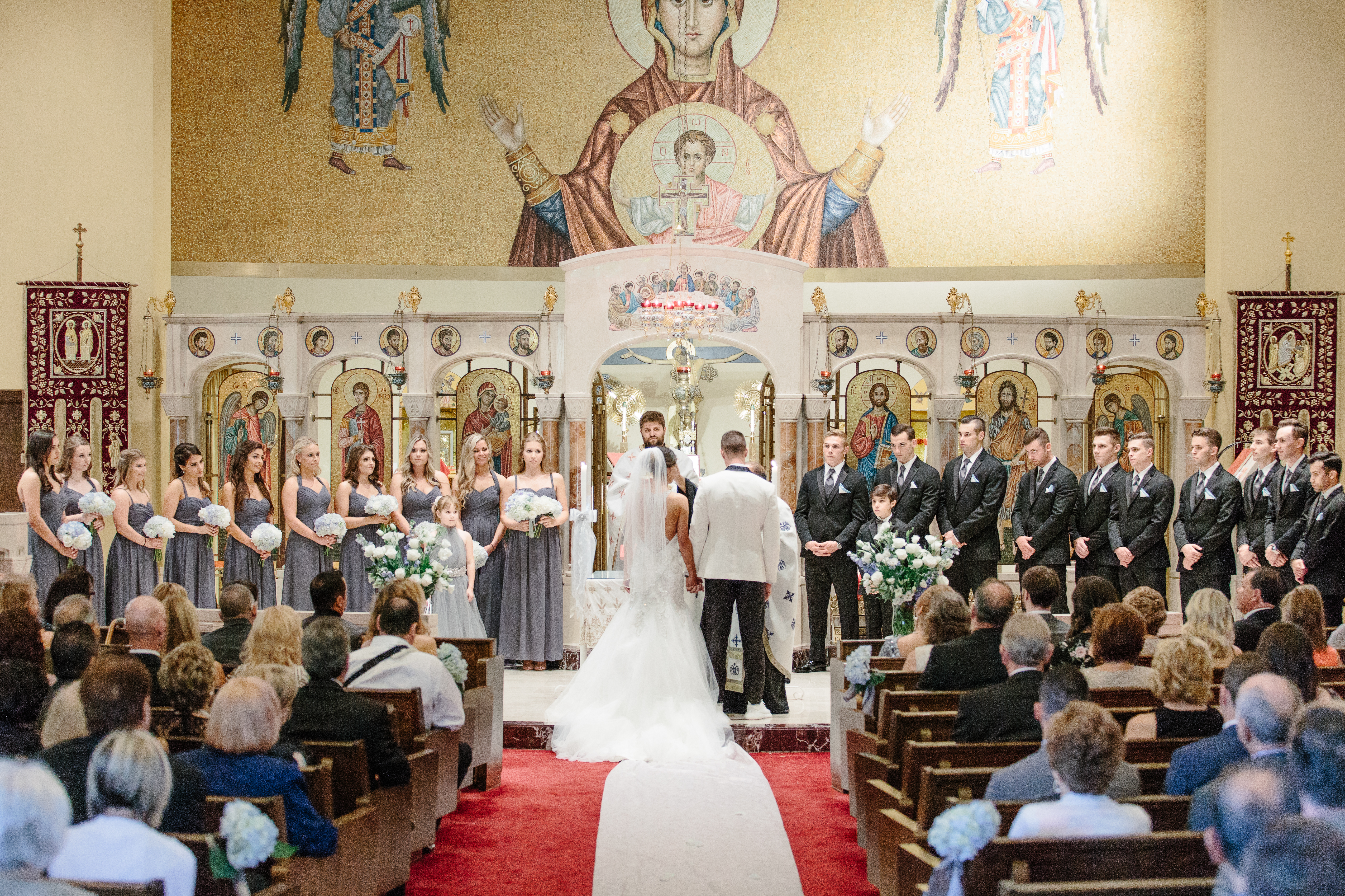 Greek Orthodox wedding ceremony in Cleveland Ohio