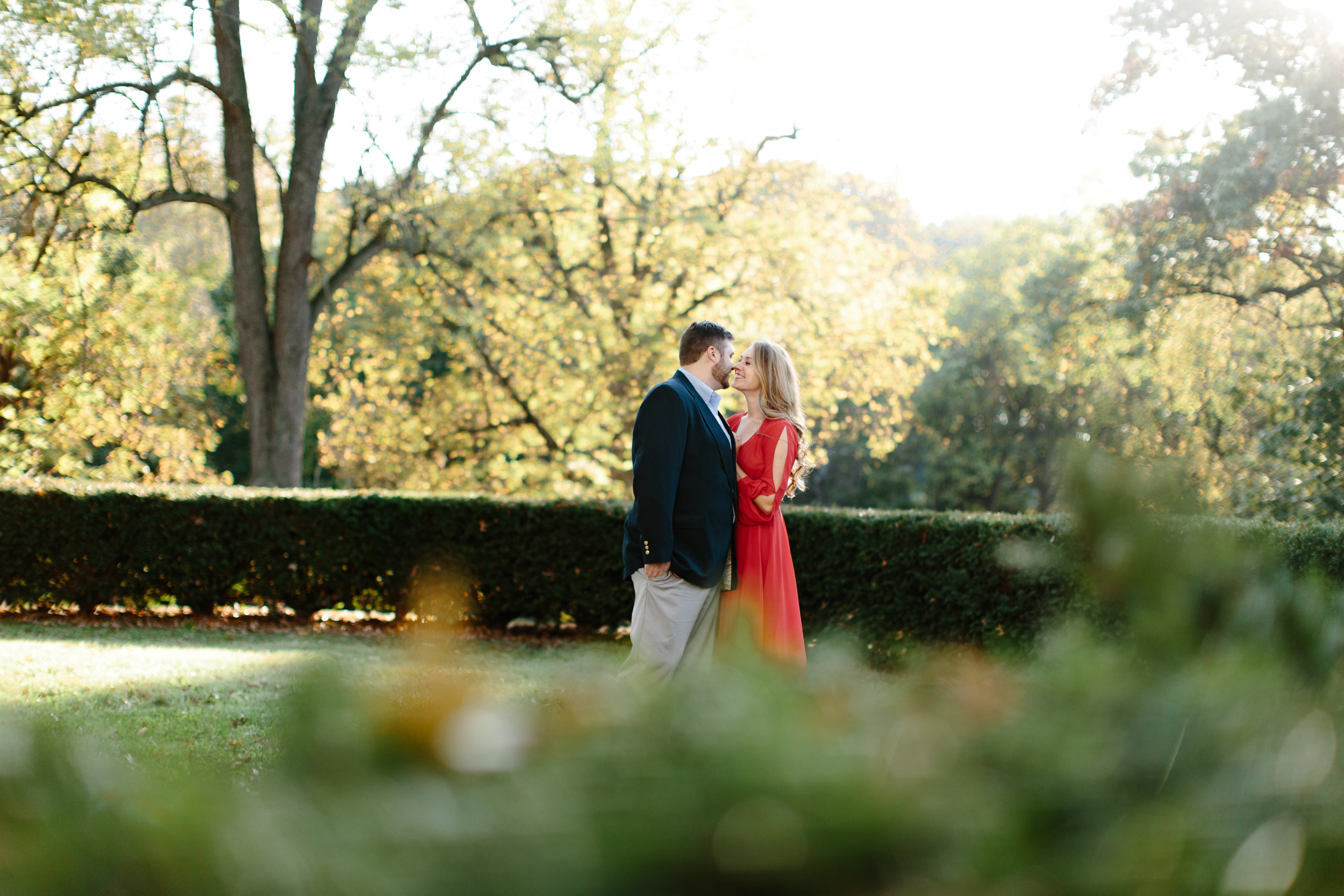 Garden Engagement Session in Cleveland by Austin & Rachel Photography
