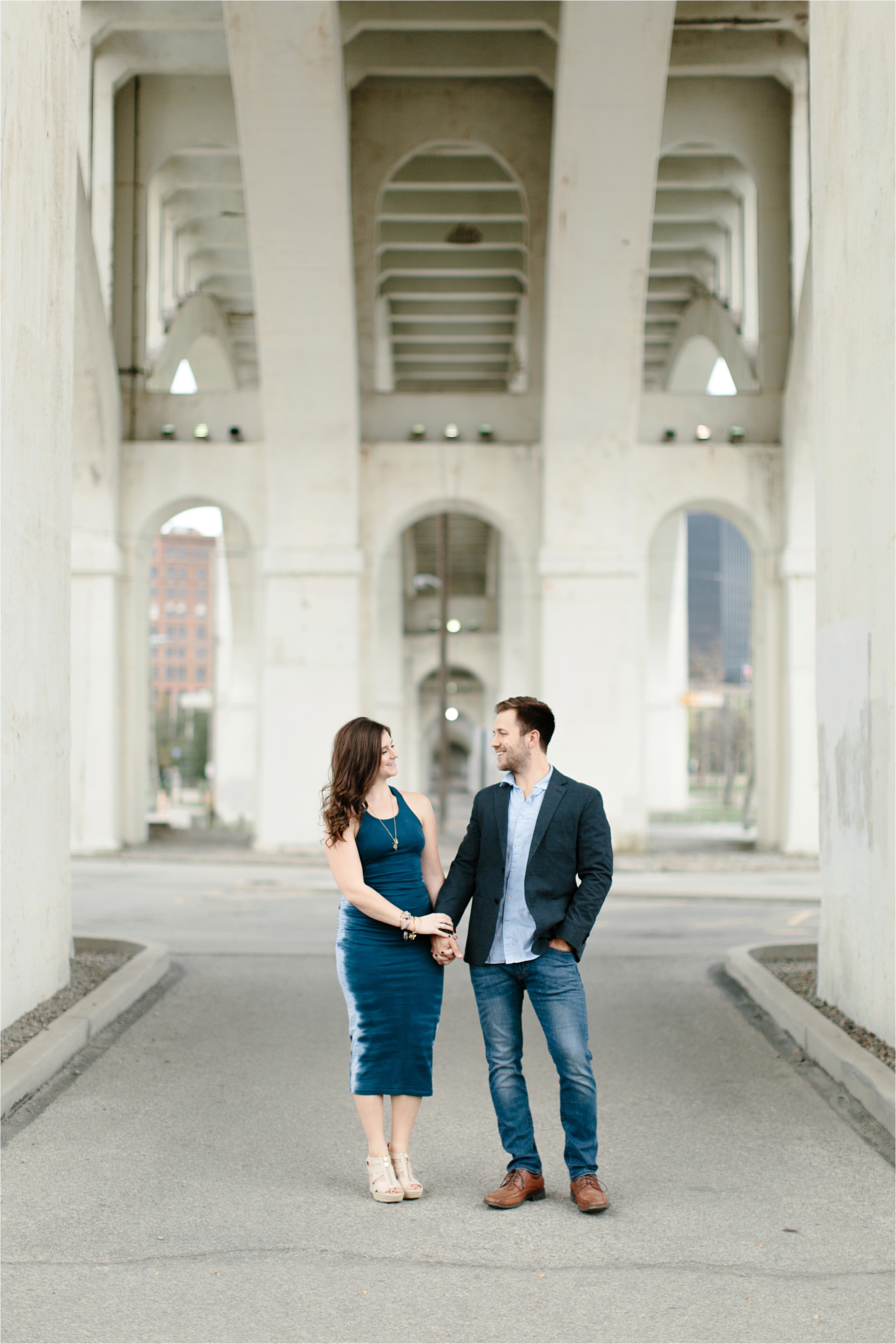 West Side Cleveland engagement session by Austin & Rachel Photography
