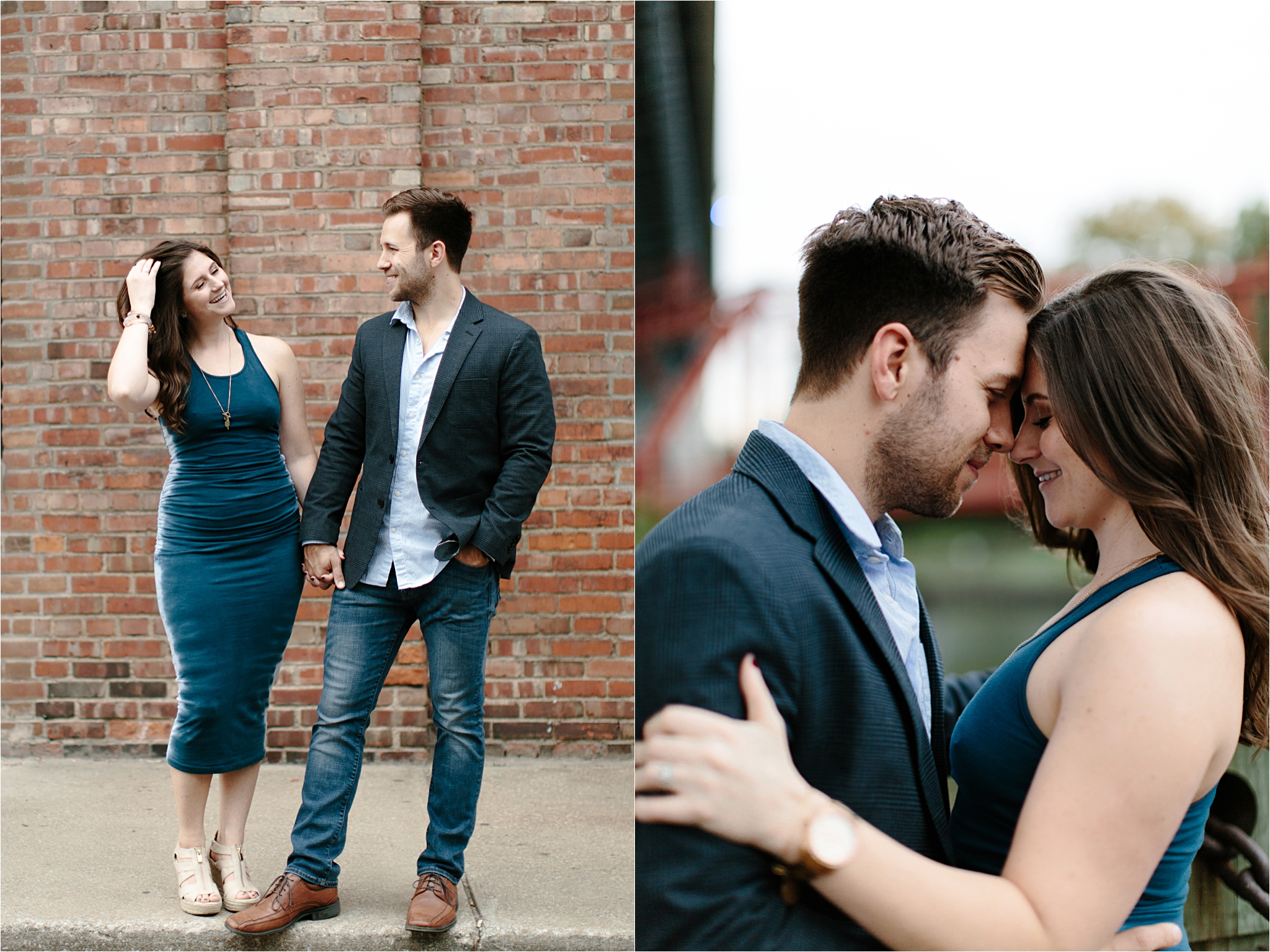 West Side Cleveland engagement session by Austin & Rachel Photography