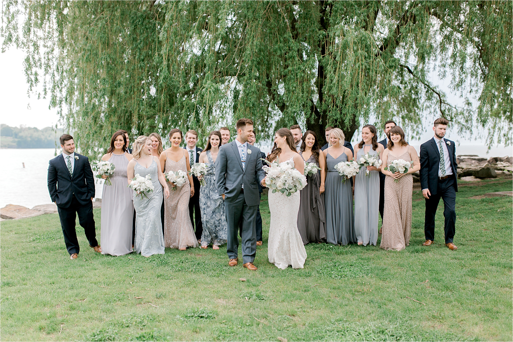 Cleveland Wedding Photographers Austin & Rachel Photography Lake Erie Building