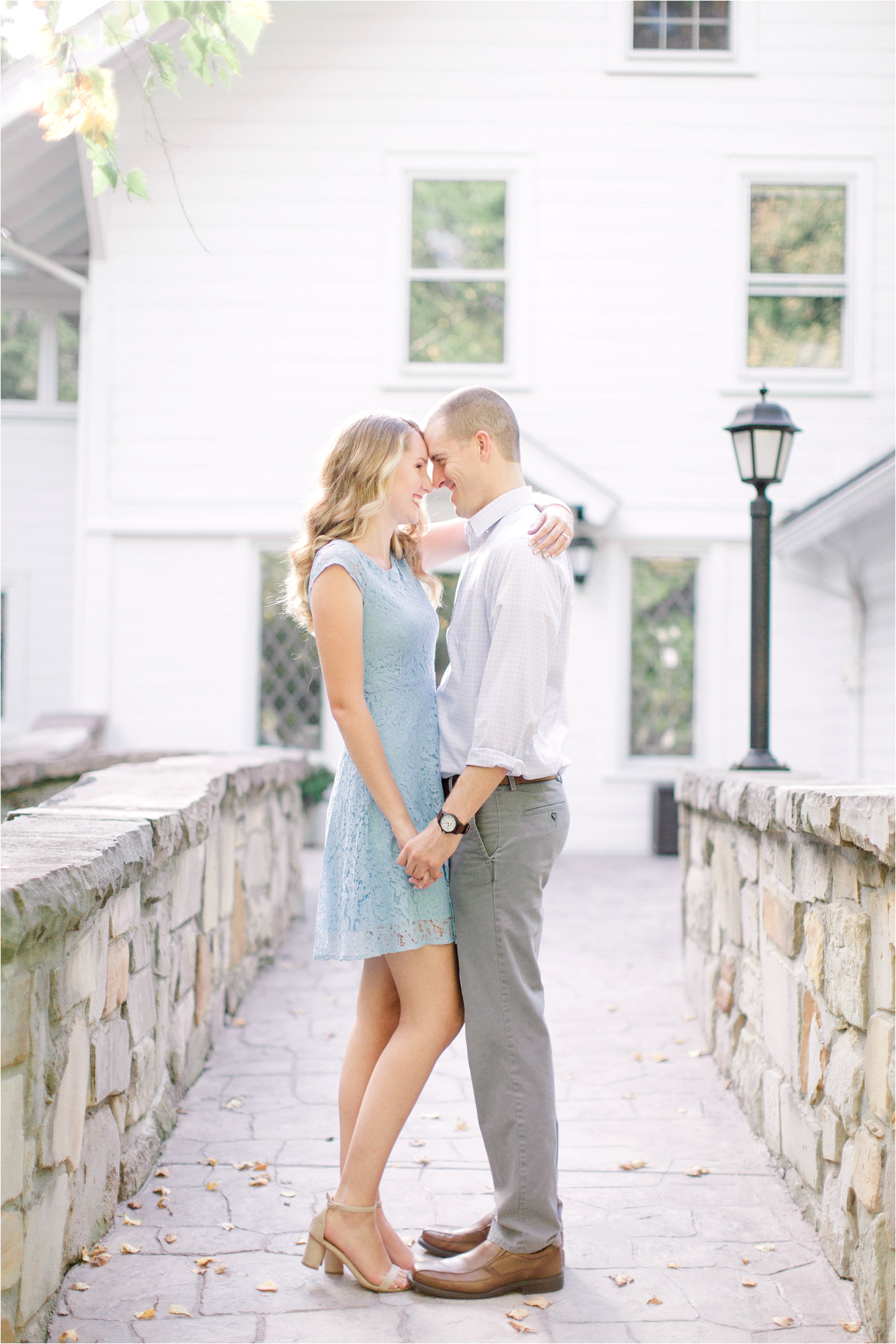 timeless engagement session in columbus ohio