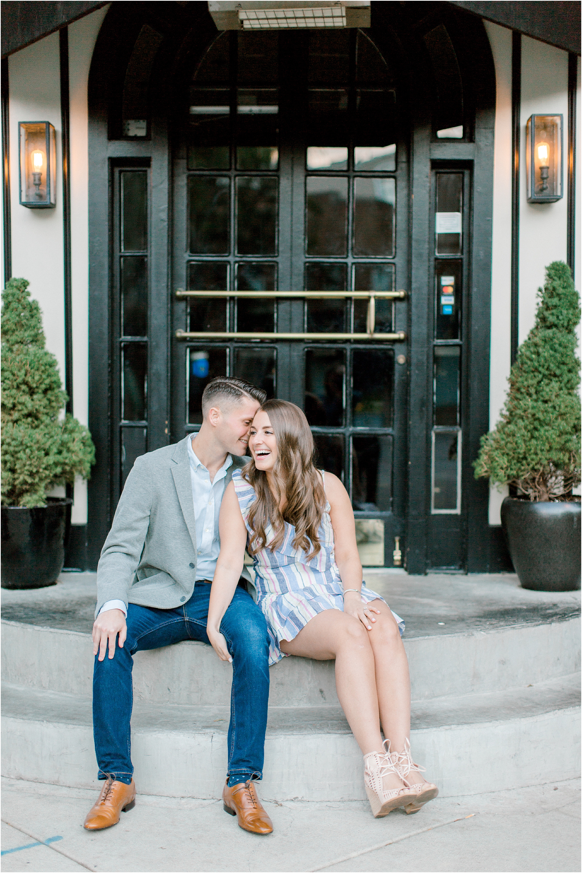 lincoln park morning engagement session 