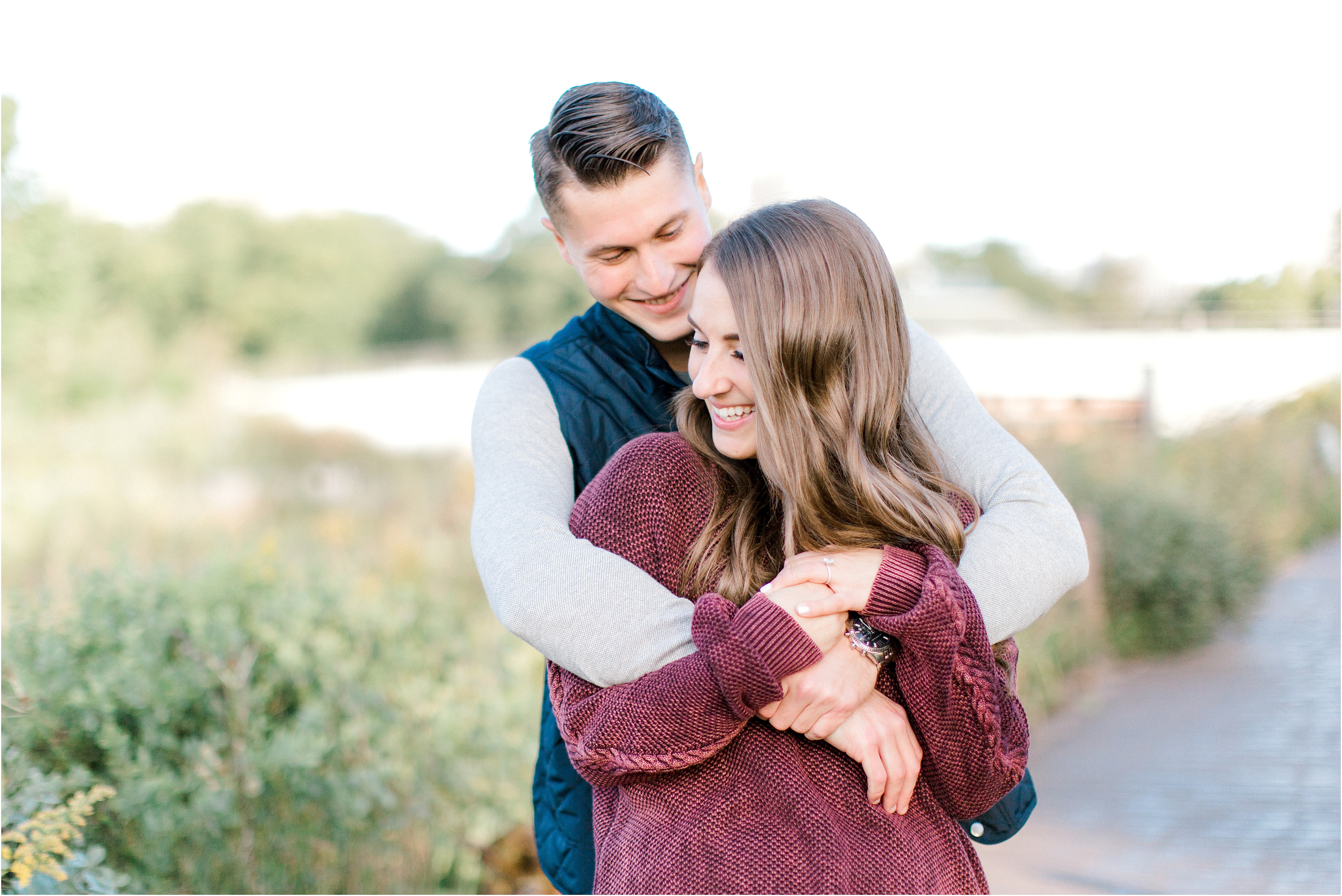 lincoln park fall engagement session by Chicago wedding photographers