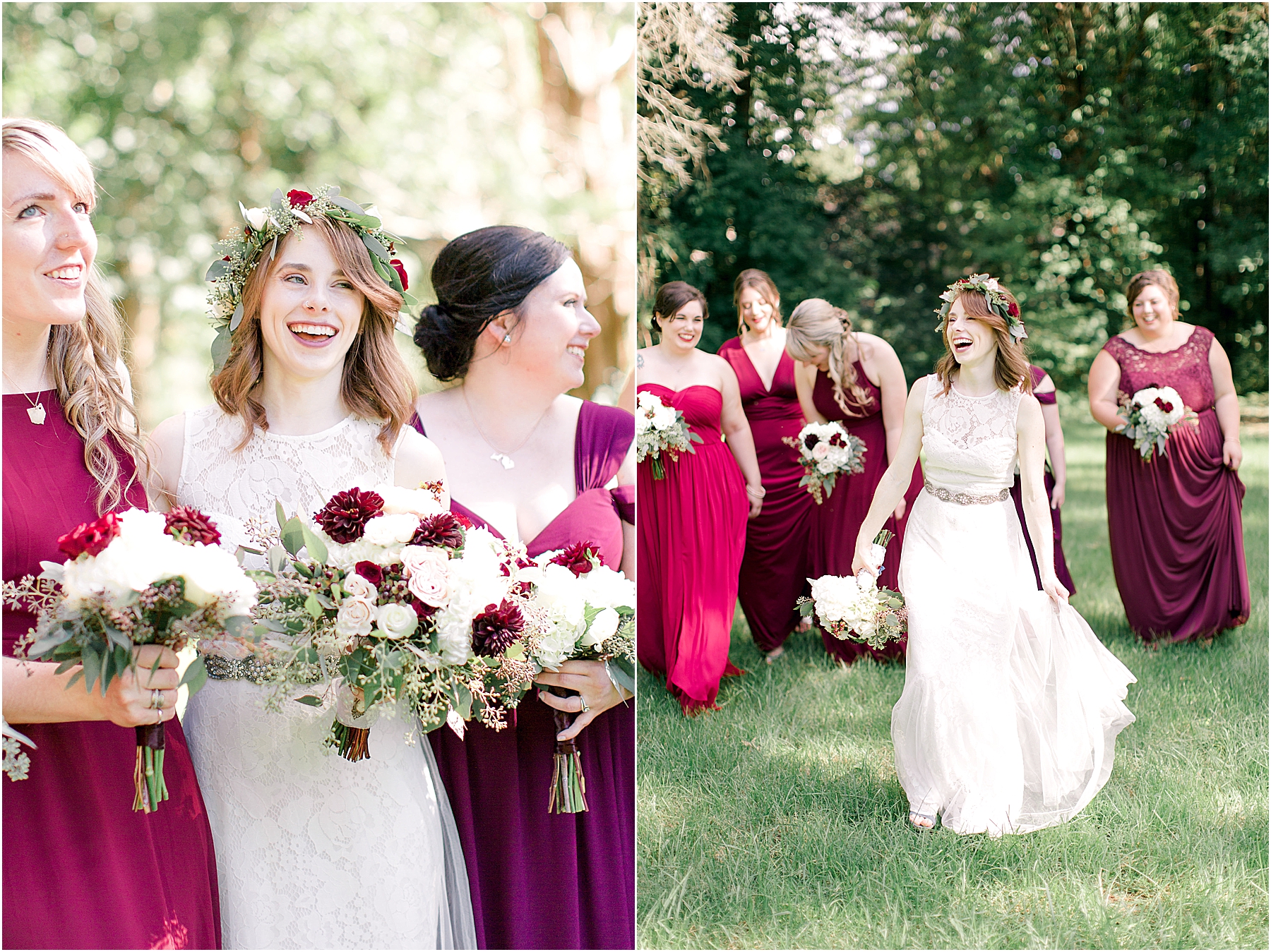 romantic and fun wedding at summer camp wedding in Cleveland