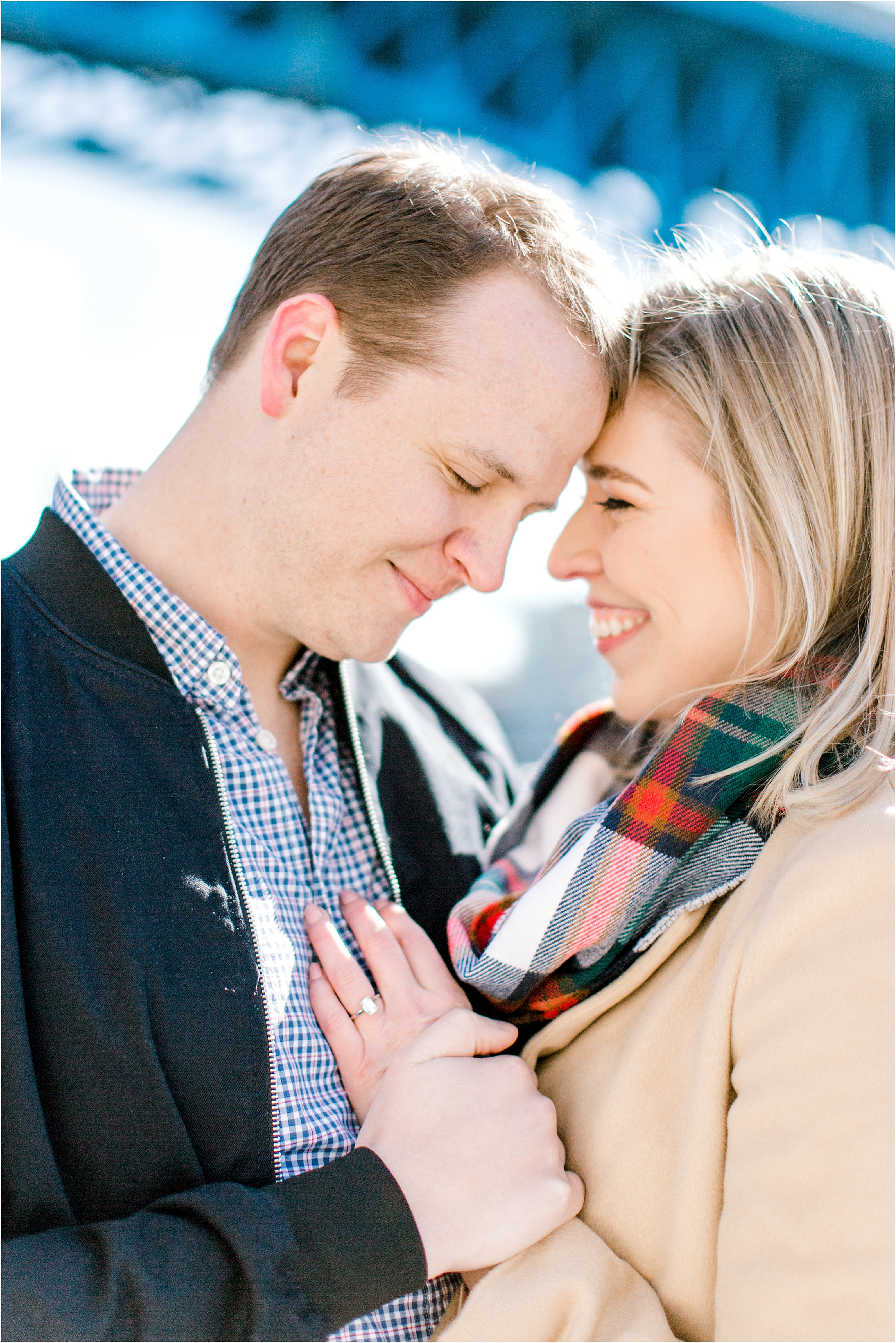 Windows on the River engagement session by Cleveland Wedding photographers