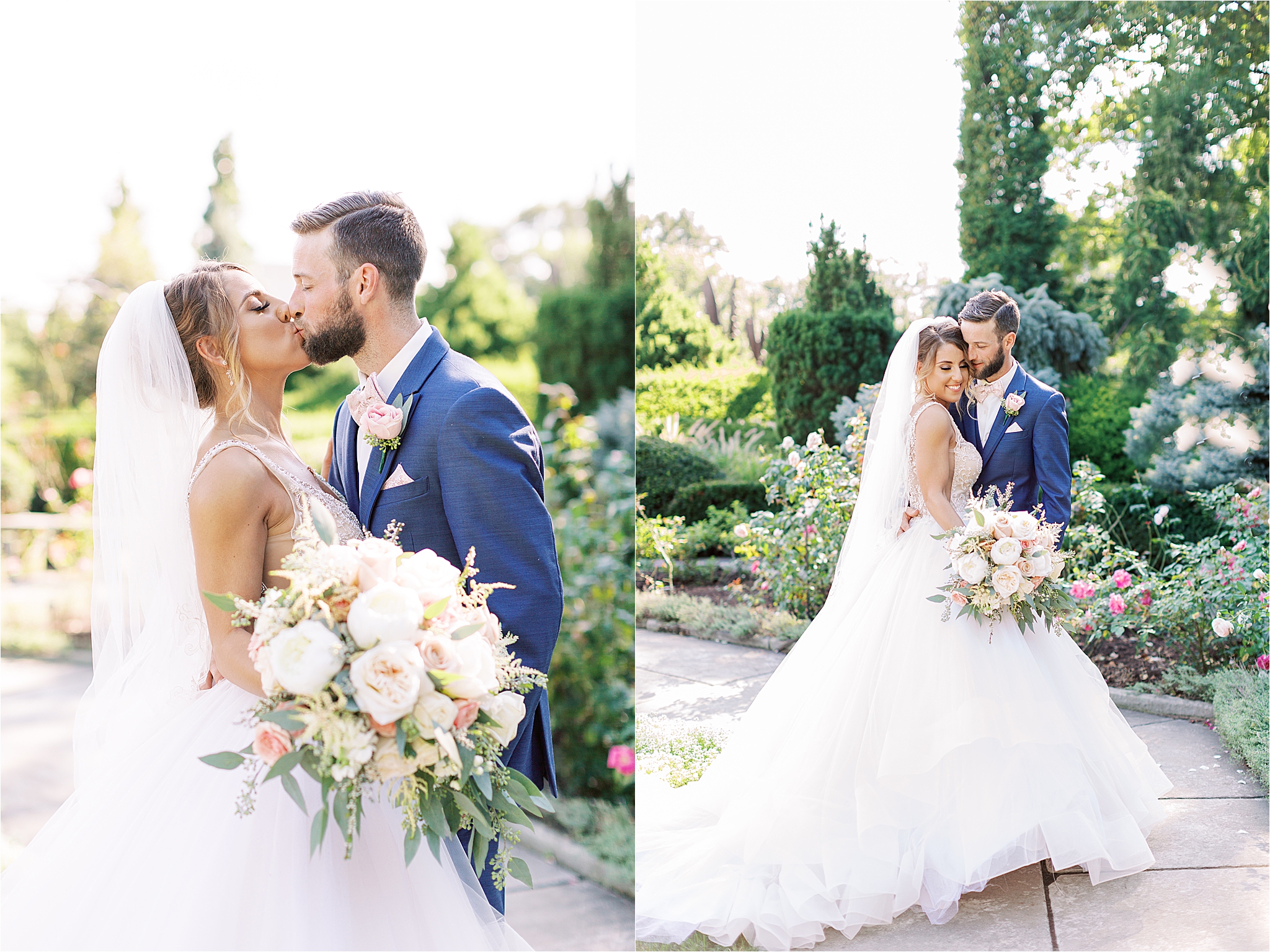 Cleveland Botanical Gardens Wedding By Canton Wedding Photographers