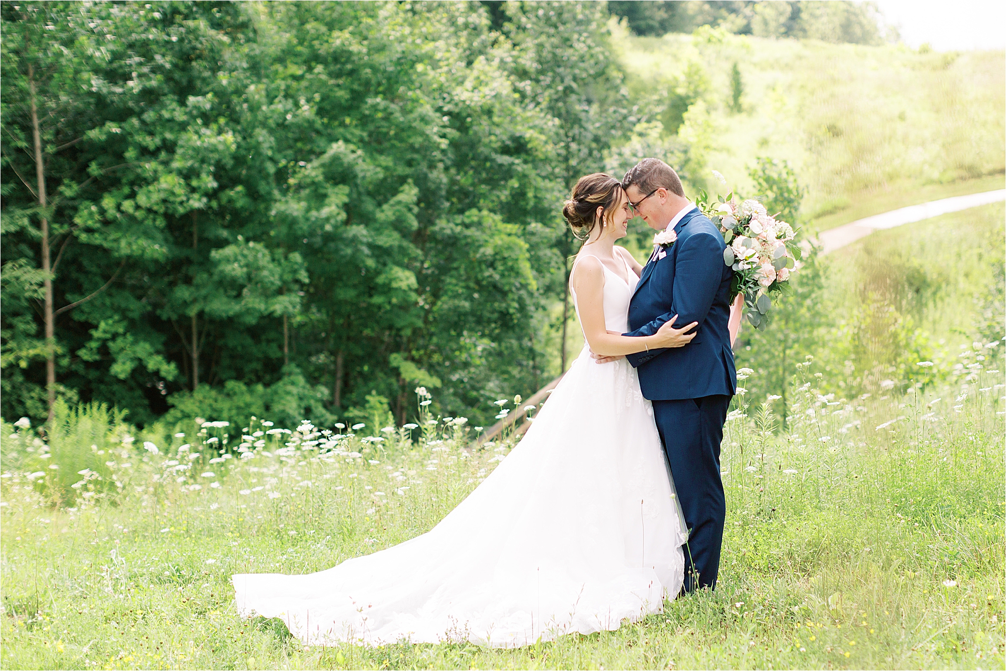 Blue Heron Brewery & Event Center Wedding in Medina by Cleveland Wedding Photographers