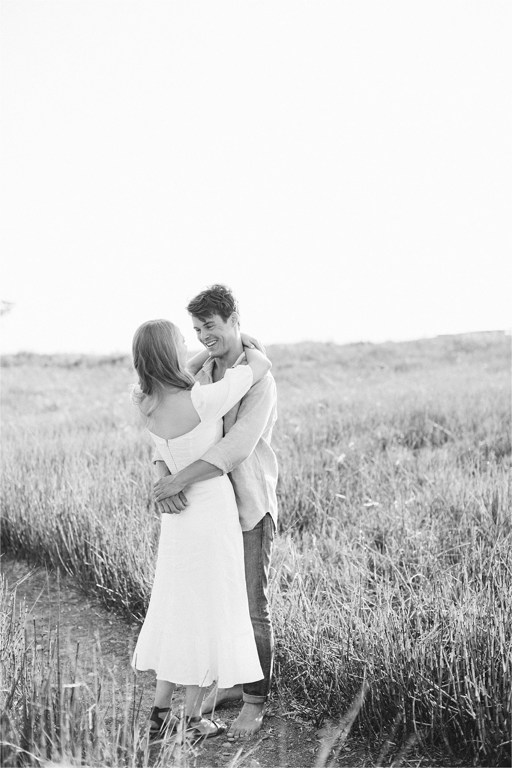 couple hugging at Cleveland Wedding Photographer engagement session