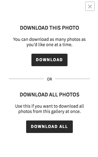 Downloading PASS gallery Images