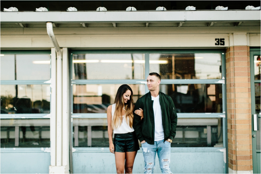 Cleveland Ohio engagement session at West side Market by Austin and Rachel Photography