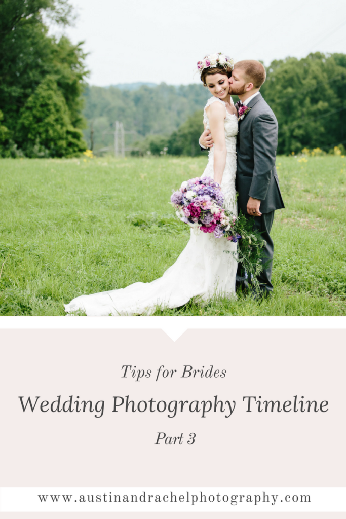 Wedding photography timeline tips for brides